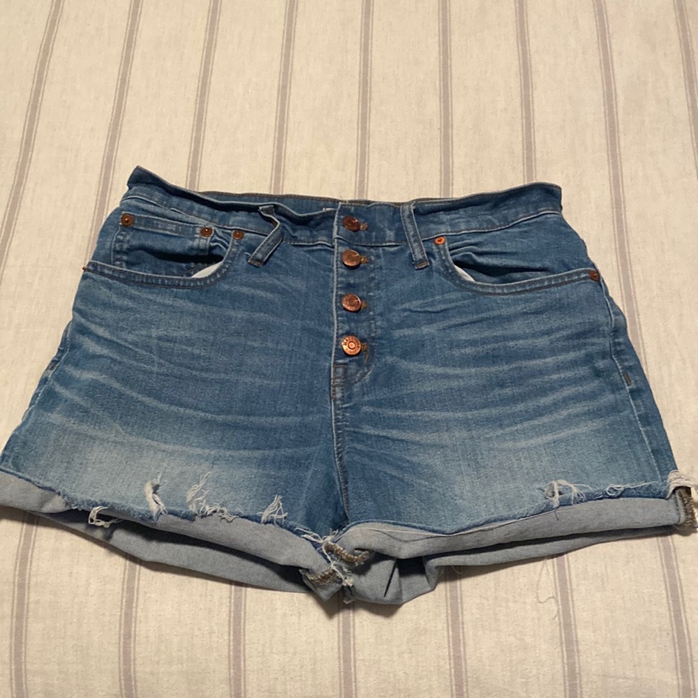 Madewell High-Rise Denim Shorts